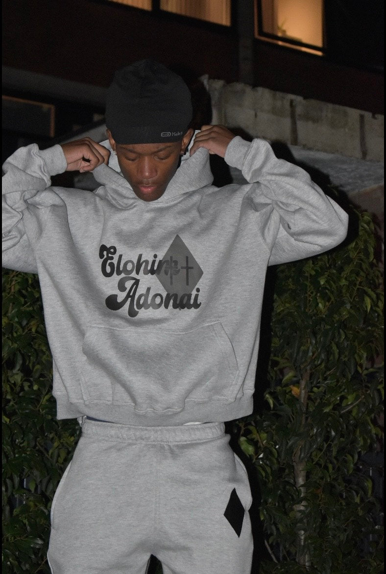 Grey forhonour hoodie